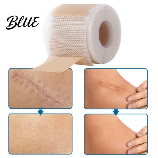 Painless Scar Removal Medical Grade Silicone Sheets Tape Professional Post-surgery Skin Care Treatment Reusable Strip for Keloid C-Section,