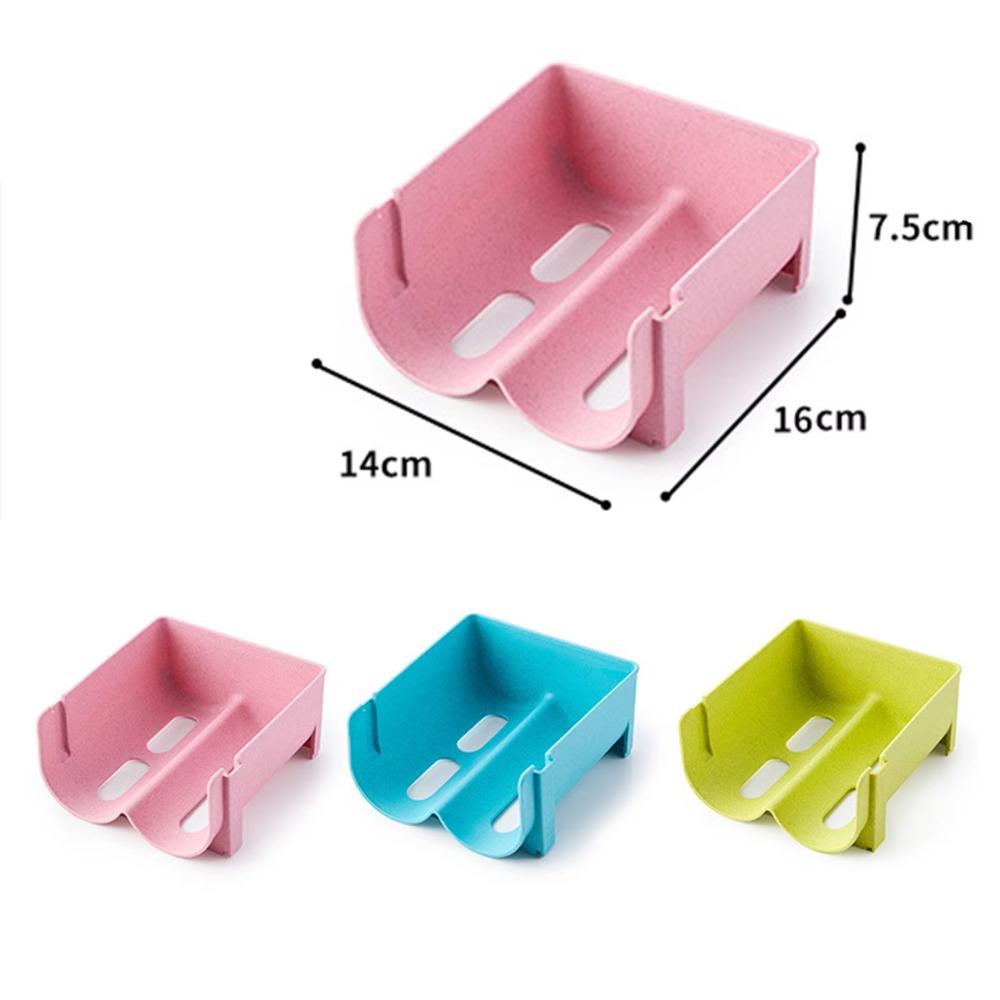 Quality Anti-skid Refrigerator Can Beverage Rack Stackable Plastic Bottle Organizer Space Saving Beer Cola Storage Holder Home