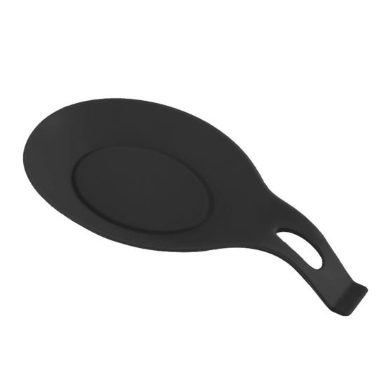 2-in-1 Silicone Sauce Dish Spoon Rest Food-Grade TPE Non-slip Chopstick Rest Plate Kitchen Condiment Dish for Dipping Sauces Home Travel