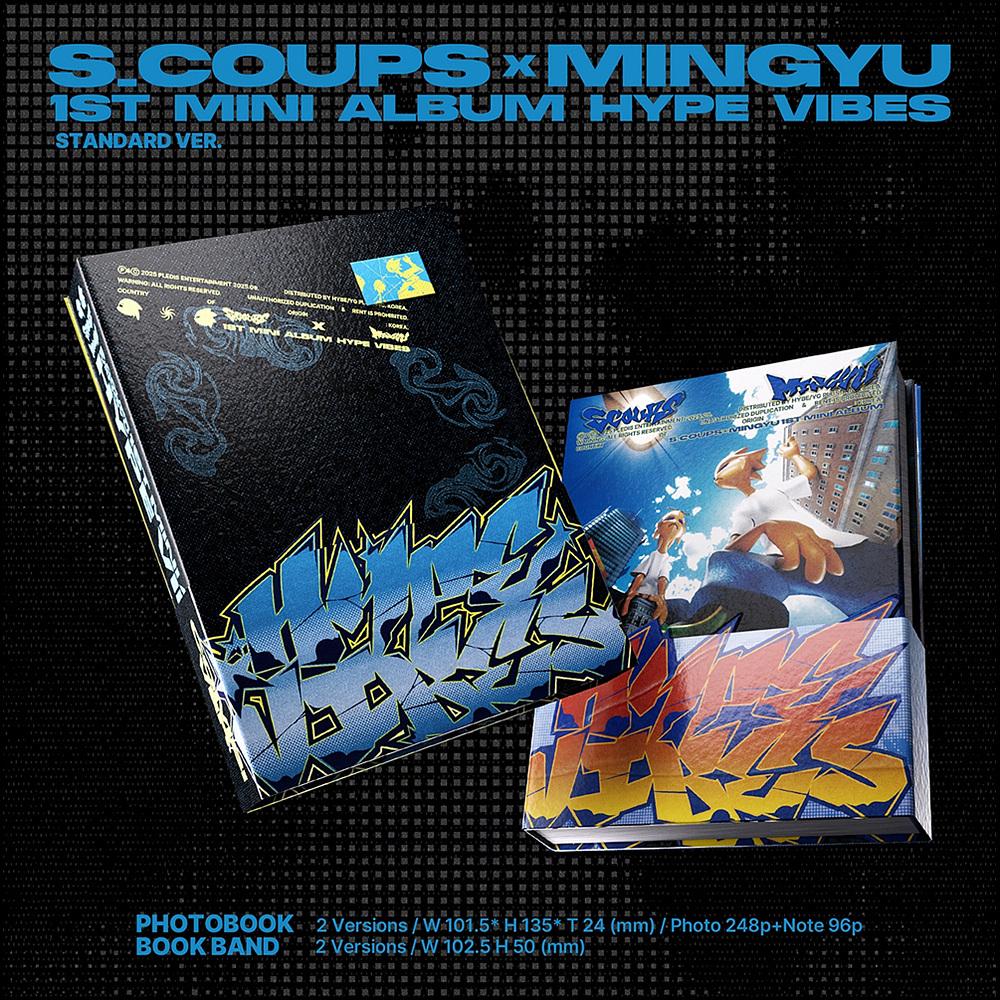S.COUPS X MINGYU (SEVENTEEN) - HYPE VIBES 1st Mini Album