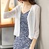 Cardigan in Maglia Sottile da Donna Estivo con Scollo a V