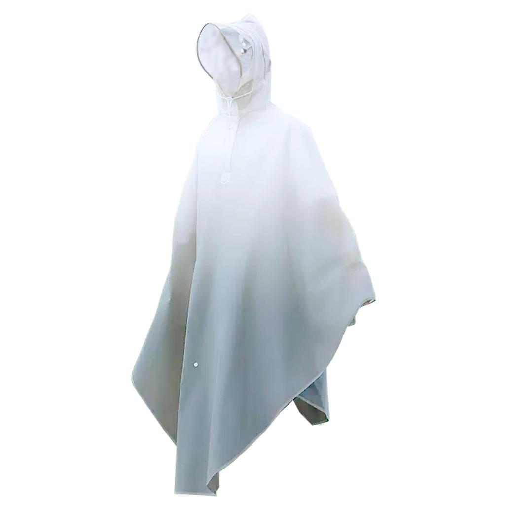 HAMILO Rain Double Increased Large Size Poncho, Non-Steamy, Brim, Visibility,
