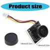 High Resolution 800TVL FPV Mini Camera 2.1mm Lens Switchable Format For FPV Racing UAV Use with Mount Holder