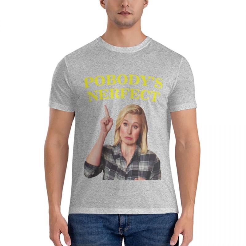 Pobody's Nerfect [2] Essential T-Shirt korean fashion men clothes men workout shirt male tops t shirts for men