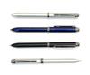 Made in Metallic Rotating Ballpoint Pen Premium Japan, Two-Color Super, Black, Boxed, K7-2CA-1-B