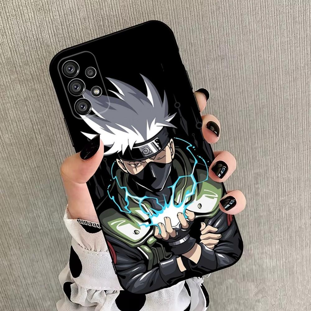K-KakashiS Anime H-Hatake Phone Case For Samsung Galaxy A20,A21s,A22,A31,A32,A52,A53,A72,73,A80,A91 Soft Black Cover