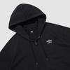Umbro Essential Zip Up Hoodie Black Ur123cft19