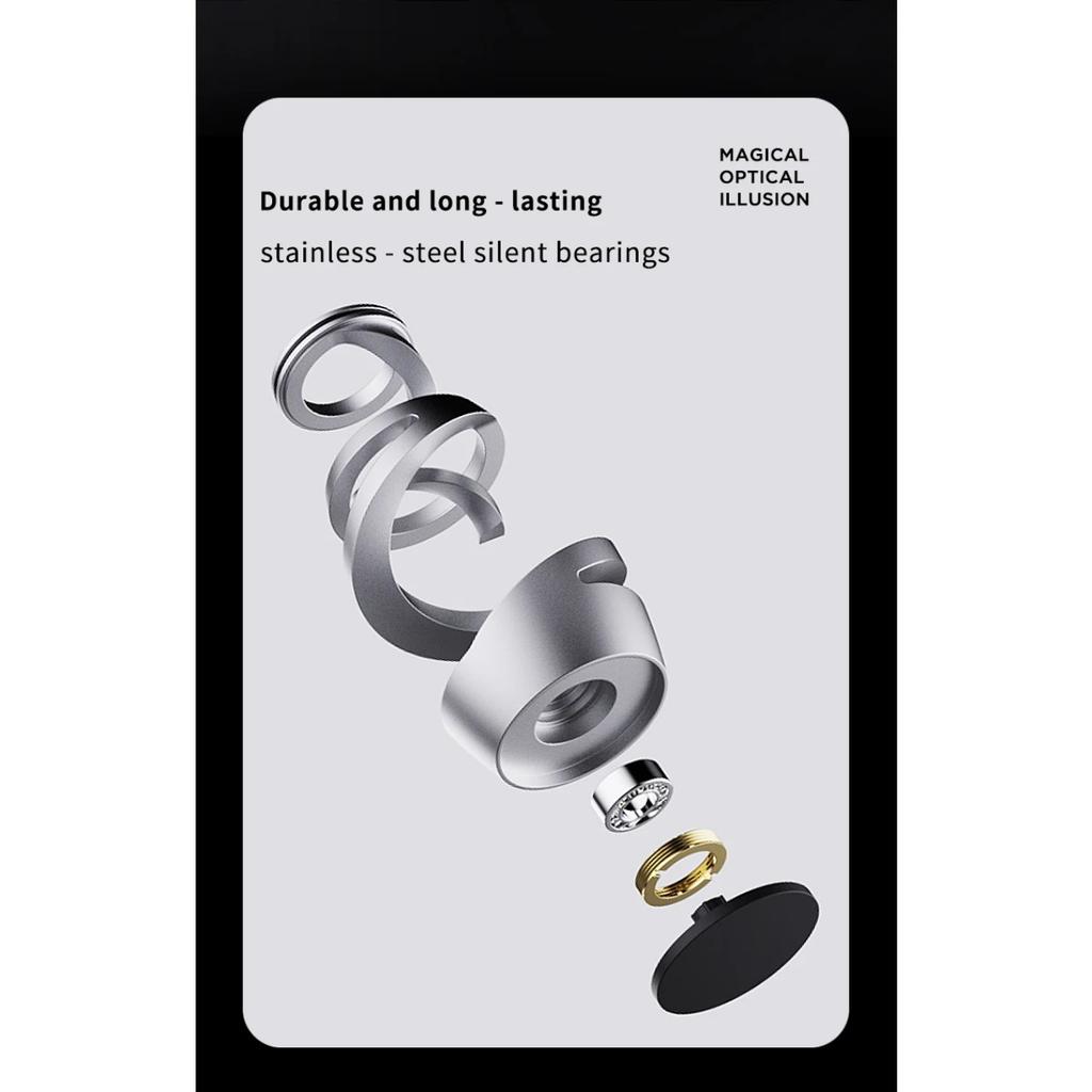 Kovové Antigravitační Levitující Gyro Dekompresní Hračka Stolní Levitující Rotující Kyvadlo Dekompresní Artefakt Prstový Gyroskop