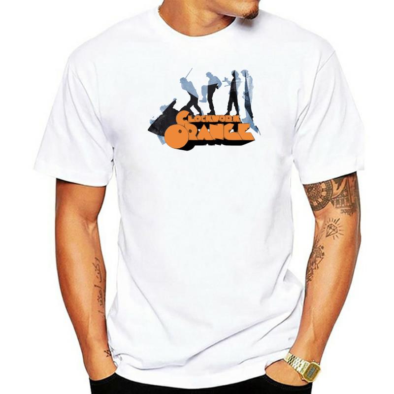 

ФУТБОЛКА Заводной оранжевый Ultra ViolenceМужские и женские футболки цвета: (ЛениваяМорковь) Стэнли Кубрик фильм классический фильм ужасов футболки унисекс 3XL