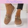 Stylish And Comfortable Women's Slip-on Knitted Sneakers With Breathable Fabric And Soft Sole