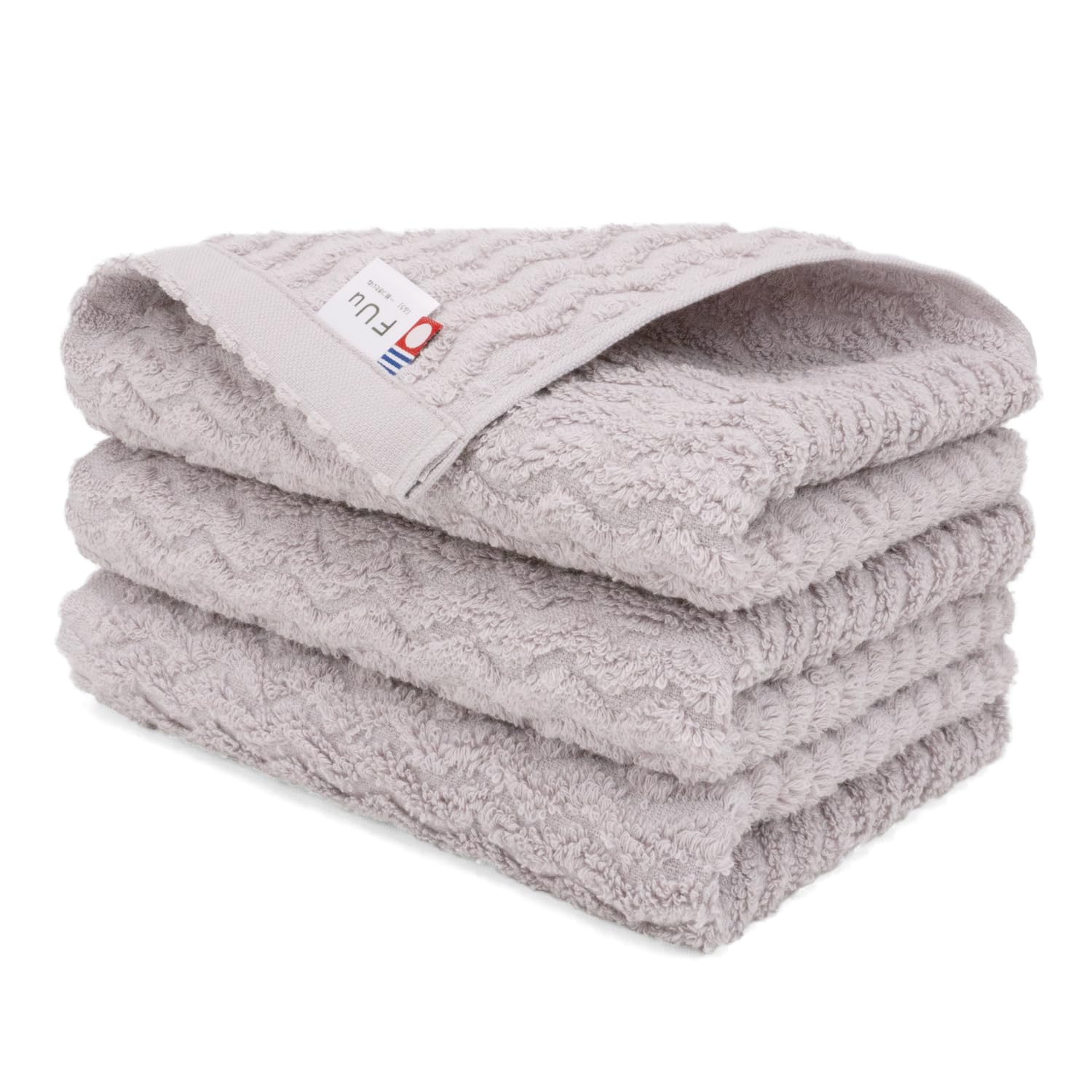 

Imabari Certified Face FUu Made in Ash Purple [oruta] Towels, Plus, 3-Piece Set, Japan, (Azuki) фиолетовый