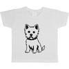 Quot Westie Dog Kinder T Shirt Baumwolle Ts055596 Vintage Homme Stylish Fashion Slightly Soft Unisex Stretched