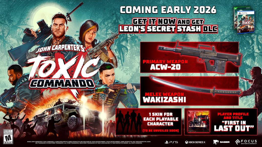 John Toxic Commando North Xbox Series X Carpenter's (Import Version America) -