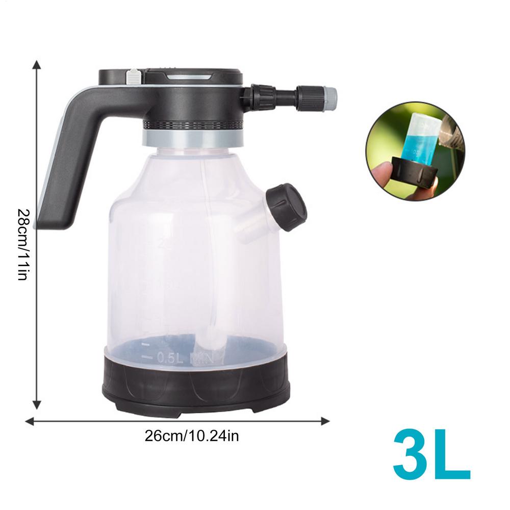 3L Electric Plant Spray Bottle Cordless Adjustable Nozzles Sprayer Automatic Watering Fogger Watering Machine Plants Garden Tool