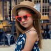 Fashion Kids Sunglasses Heart-Shaped Sunglasses Children Sun Glasses Cute Love Heart Glasses Vintage UV400 Protection Eyewear
