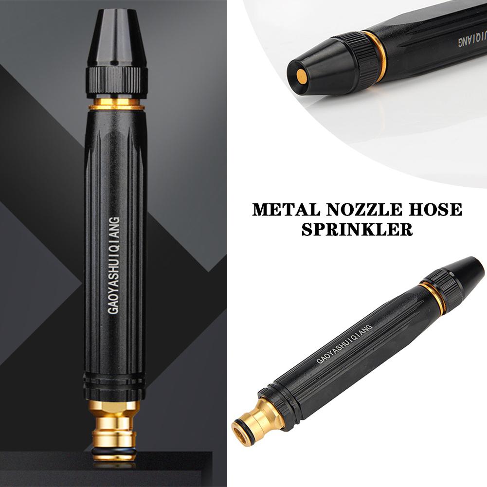 Multi-function High Pressure Garden Spray Nozzle Adjustable Manual Hose Nozzle Sprinkler Gardening Tool Water Watering Pipe
