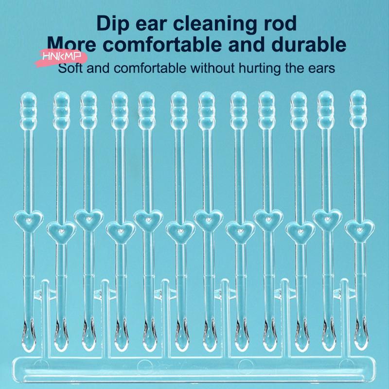 Sticky Ear Digger Tool Set Ear Wax Cleaning Spoon Ear Digging Cotton Swabs Not Hurt 1/3/5 Boxes Options Ear Cleaning Kit