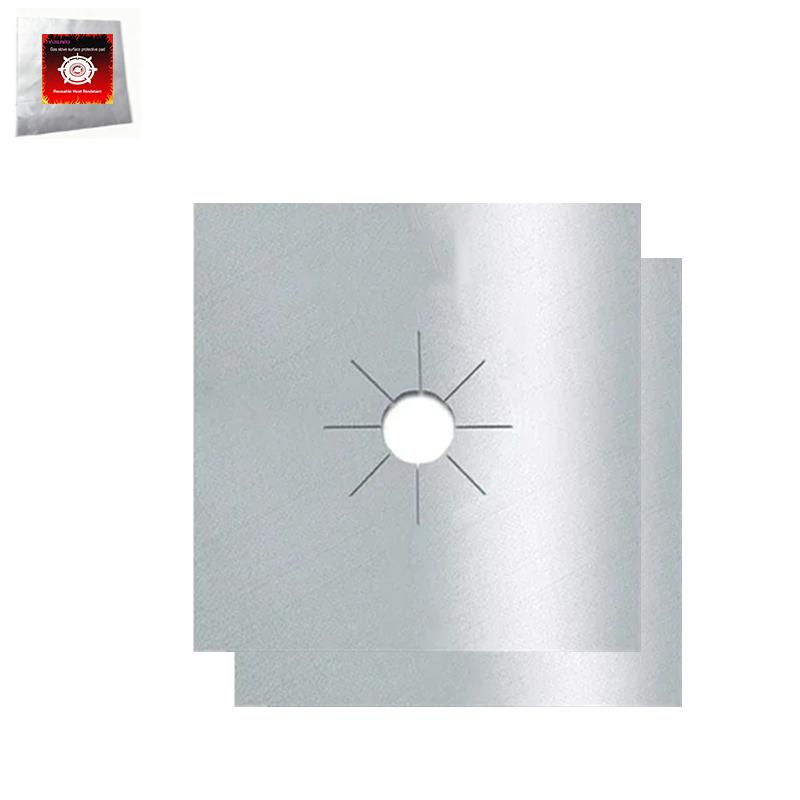 1/2/4pcs 27 Cm Gas Stove Surface Protection Pad Washable Oil and Dirt Resistant Kitchen Cleaning Accessories Home Gadgets