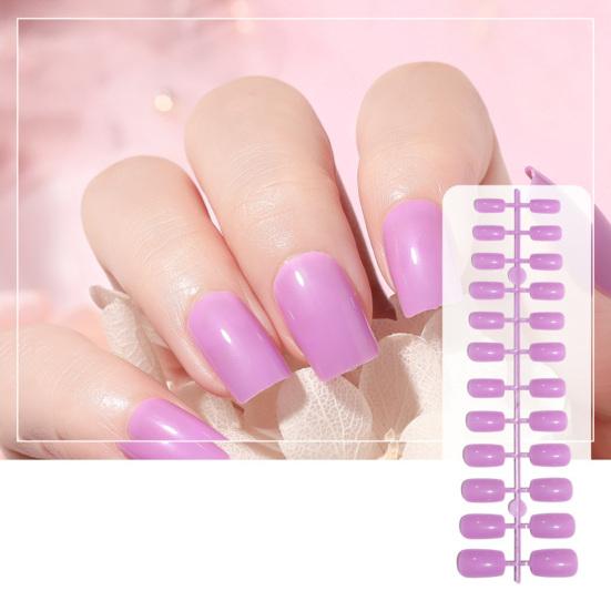 Jednobarevné kreativní záplaty na nehty Dekor Odnímatelné