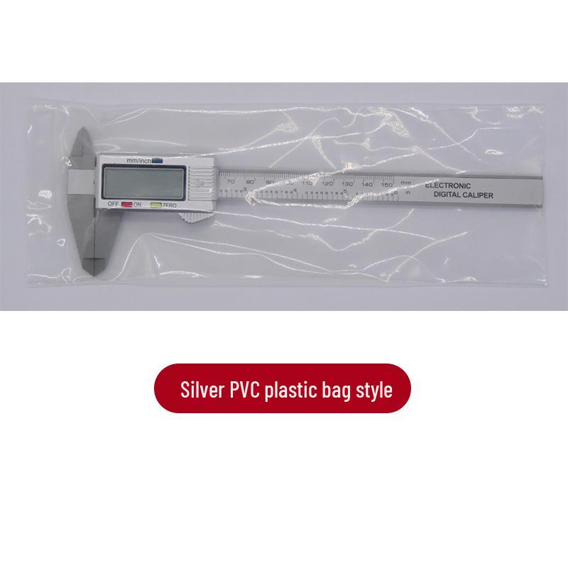Digital Vernier Caliper for Measuring Jewelry and Collectibles, 150mm Plastic Caliper