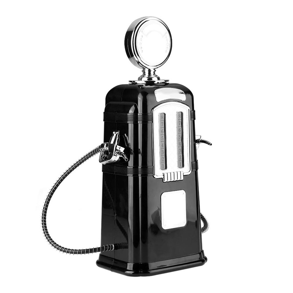 1000cc Double Guns Vin Drikkepumpe Brennevin Alkohol Øl Dispenser Bar Tilbehør Svart