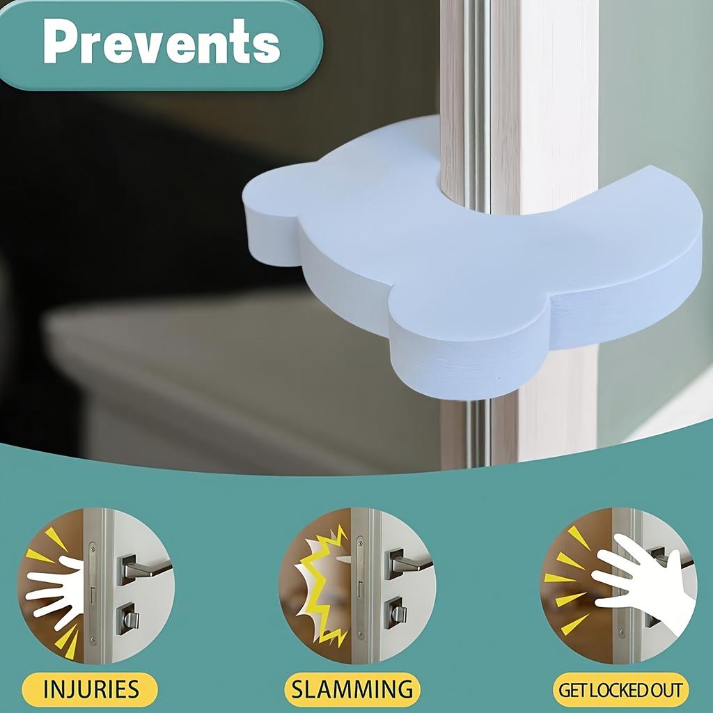 3pcs Door Clip Guard and Door Stopper.Use Door Cover,door Partner,finger Clip Protection Device Made of Soft Foam,anti-fall Door