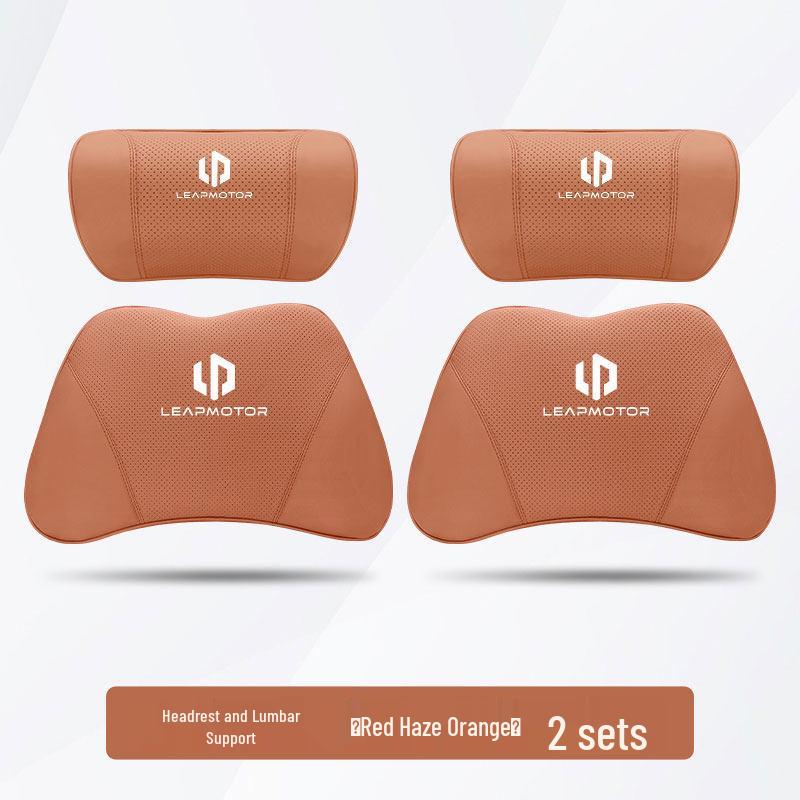 Leapmotor C10 Car Headrest and Lumbar Support Pillow Set