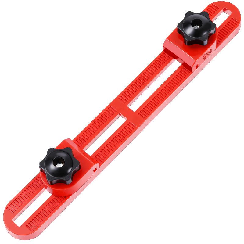 Handheld Circular Saw Rip Fence Fixer: Cutting Machine Base Plate & Backstop Locator for Woodworking Renovations