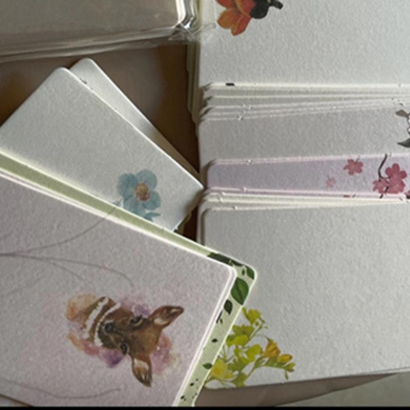 20 Folhas Cartões de Papel em Branco 2,24x3,54 Polegadas Cartões de Estudo Sem Pauta Cartão de Anotação Para Criança Adulto Arte Artesanato Rabiscos Scrapbooking