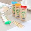 Creative Lighter-Style Portable Bamboo Toothpick Dispenser