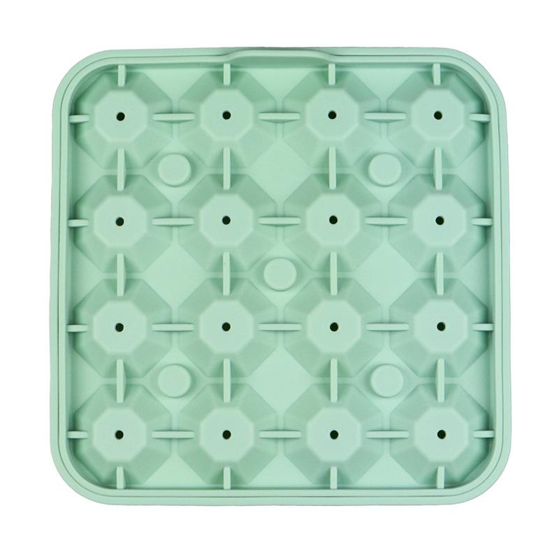 16 Grid Diamond Ice Tray Mold Box Food Grade Silicone Cube Blocks Maker Mould Machine Whiskey Wine Bar Tools Kitchen Gadgets