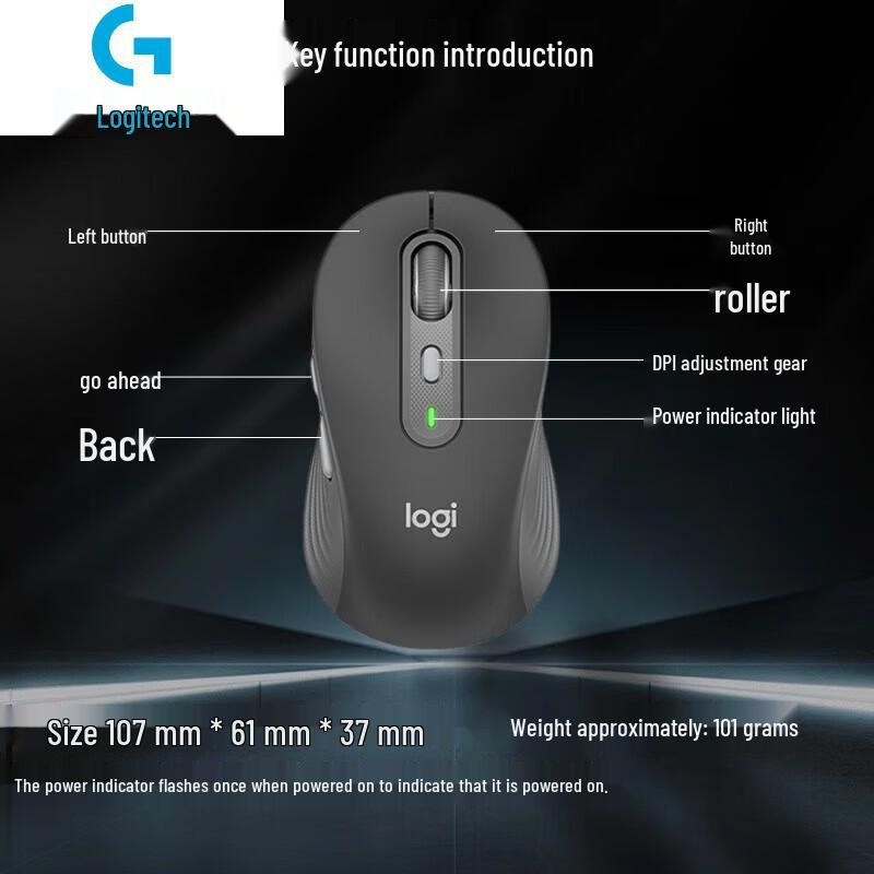 Logitech M750M Dual-Mode Silent Wireless Mouse