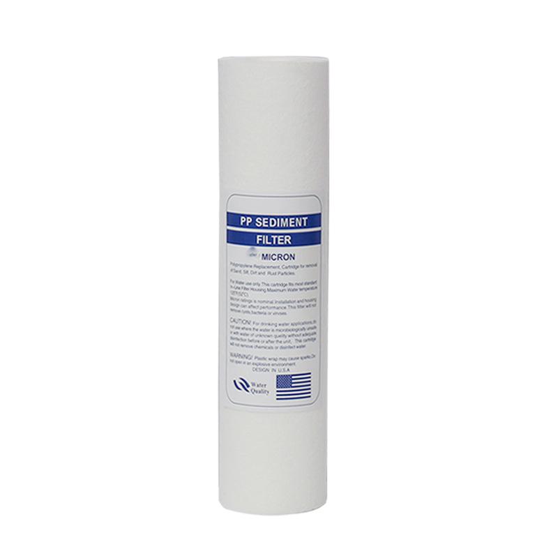 "Universal 10-Inch Water Purifier Filter: 3-Stage PP Cotton, UDF Granular Carbon, CTO Compressed Activated Carbon for Home"