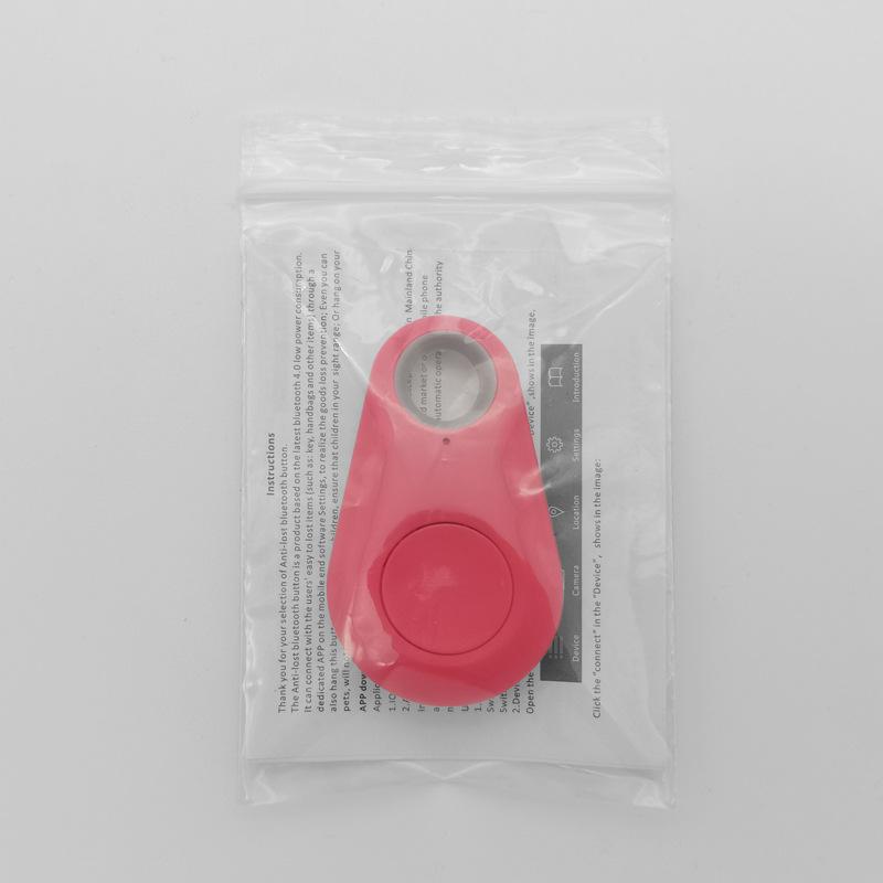 Mini Hund GPS Bluetooth 5,0 Tracker Anti-Verloren Gerät Runde Anti-Verloren Gerät Haustier Kinder Tasche Brieftasche Tracking Smart finder Locator