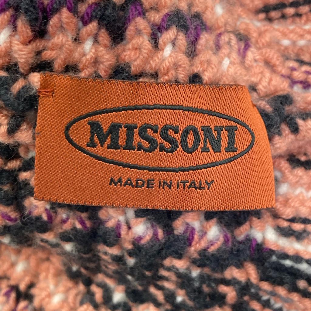 MISSONI [Good Condition] Fox fur x knit tube top with arm covers/ tops * There is no size description. Red seriesUsed