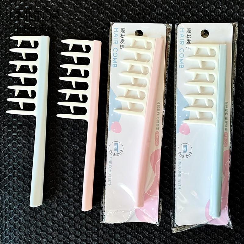 Hair Seam Comb Plastic Portable for Home,Salon,and Barber Shop Use Create Shaggy Hair Roots