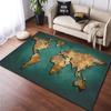 Map Carpet  Kitchen Mats for Floor Play Aera Mat Picnic Mat Camping Cushion Floor Mat  Living Room Rug Game Area Mat Room Decor