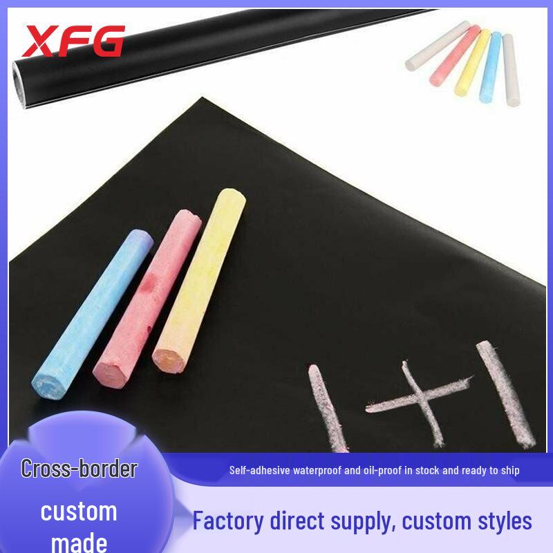 

Самоклеящиеся стираемые наклейки-доски для стен 45×100 cm чёрный