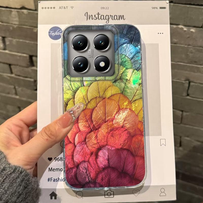 Summer Pink Flower Aesthetic Girls Women Phone Case For Xiaomi 14T 13T Pro 14Tpro 13Tpro 11 Lite 5G NE Shockproof Fundas Cover