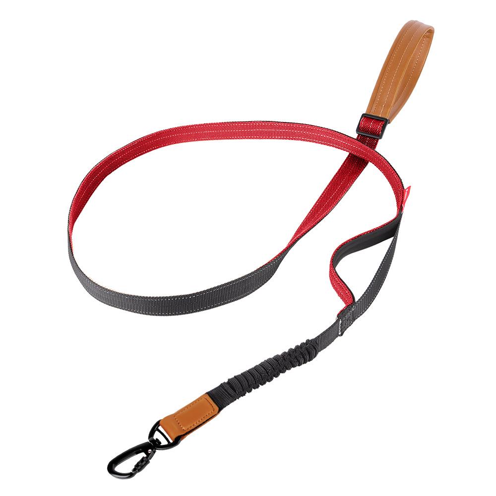 

Взрывозащищенный светоотражающий банджи поводок для собак средних и крупных пород 180x2.5 cm