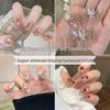 Summer Style Skin-Whitening Wearable Fake Nails - High-End Douyin & Xiaohongshu Trend
