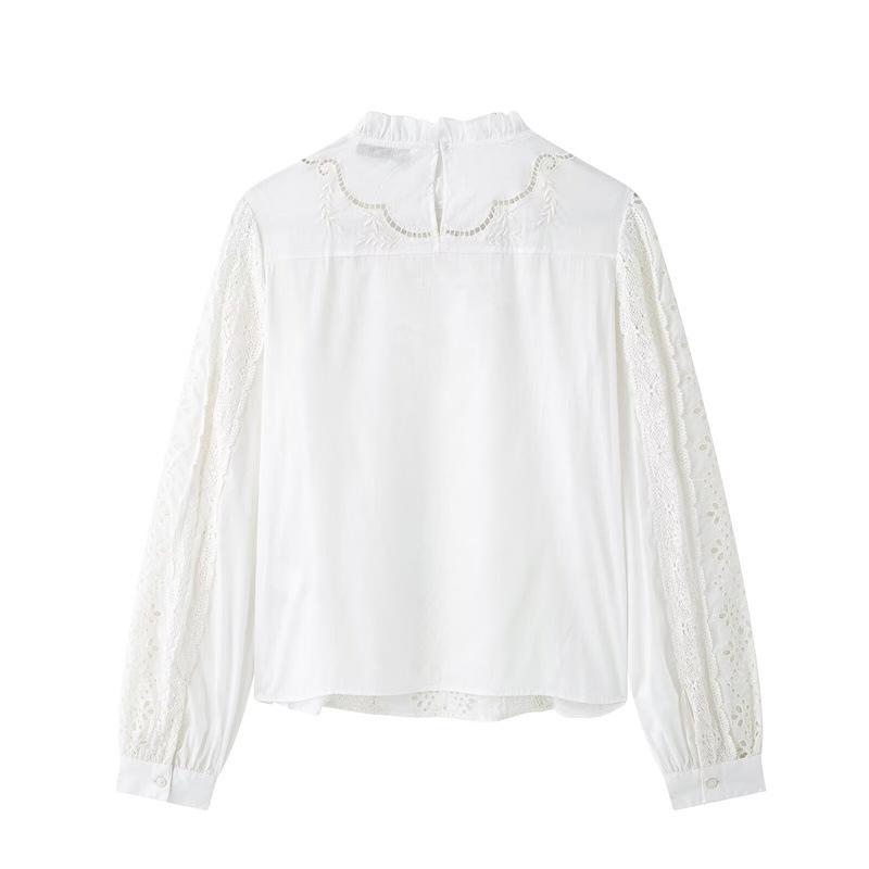 1116 Spring New Women's Shirt Long Fashion Loose Casual Top Versatile Temperament French 6891111