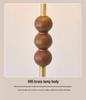 Elegant Zen All-Copper Fabric Desk Lamp for Bedroom Ambiance