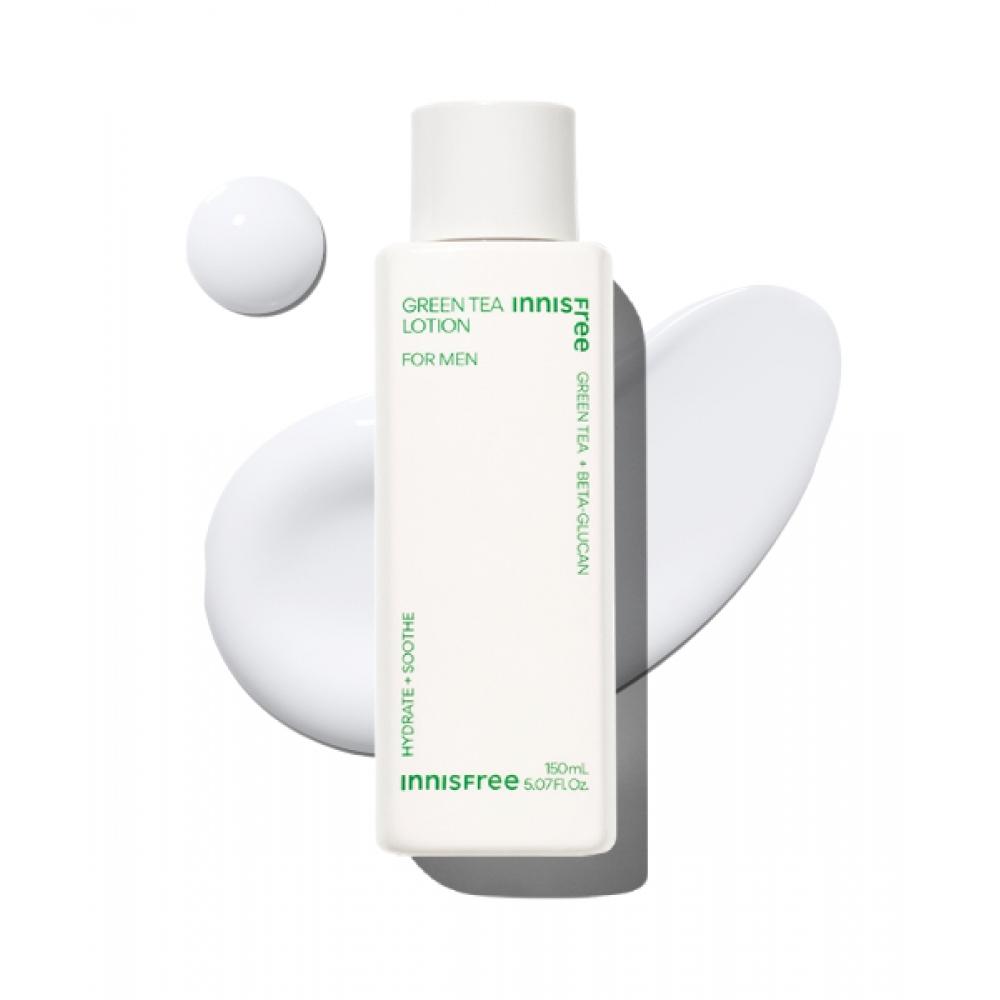 Innisfree Green Tea Lotion For Men 150ml FREE