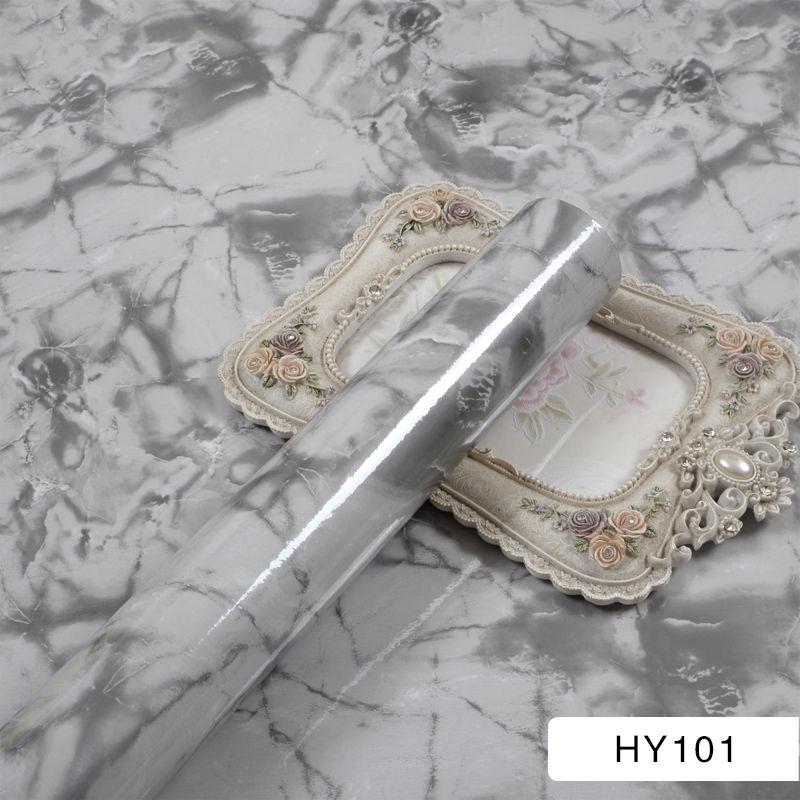 Modern Kitchen Marble Contact Paper Vinyl Wall Sticker Marble Cabinet Countertop Stickers Self Adhesive Waterproof PVC Wallpaper