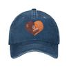 Baseball Cap Monkey Punch Summer Streetwear Trucker Hat  Unisex Women Print Kpop Rock Breathable Snapback Cap