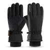Winter Men's Driving and Skiing Warm Fleece Sports Waterproof and Cold Proof Touch Screen Cycling Gloves