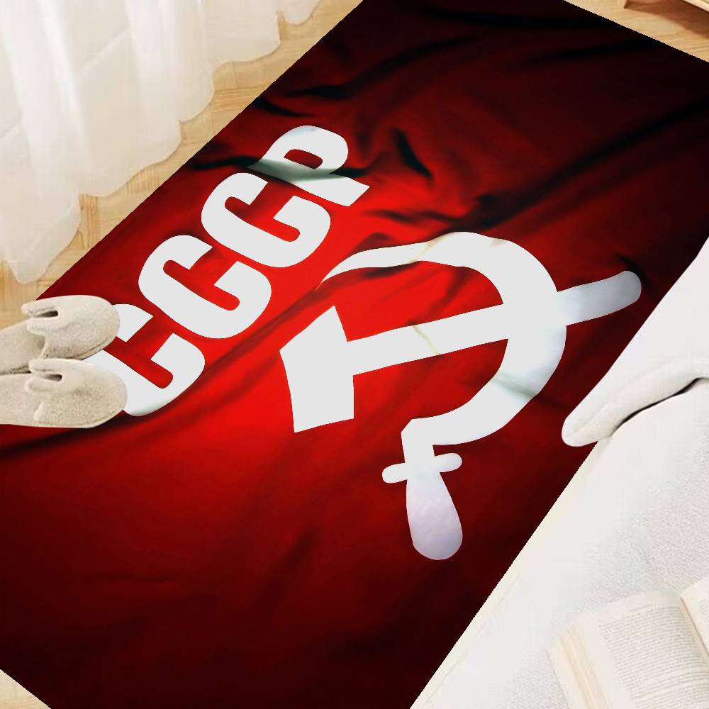 CCCP USSR Soviet  Entrance Door Mat Nordic Style Home Doormat Bathroom-Toilet Mats Bedroom Hotel Decor Mat