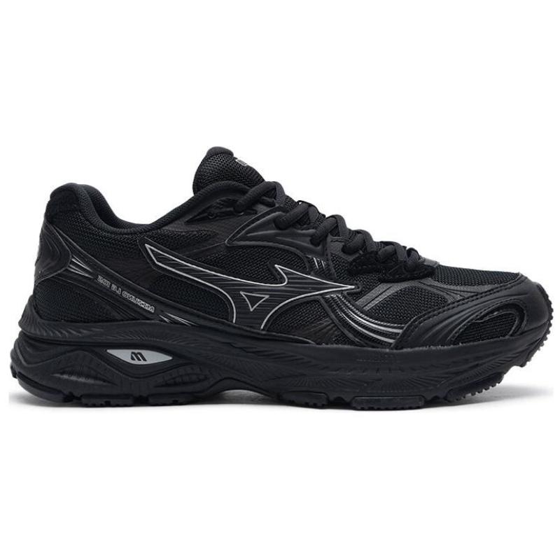 Mizuno LG 10S Abrasion Resistant, Breathable, Lightweight Low Top Running Shoes Unisex Black Sneakers D1GH242401