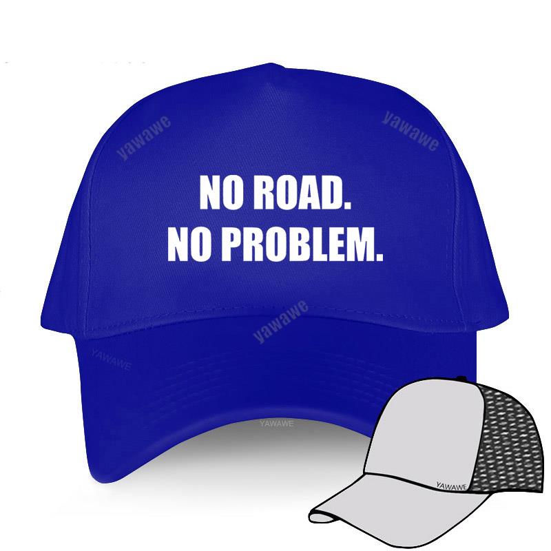 Fashion Baseball Cap Luxury Man Hats No Road No Problem 4X4 Funny Gift for Off Road Lovers Teens Caps Summer Style Women's Hat